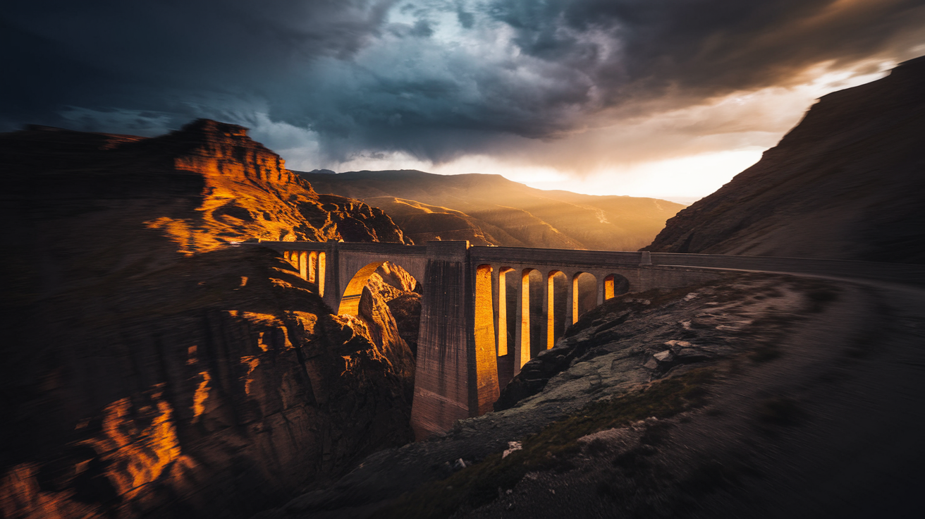 Bridge Building: From Pit to Peak Path